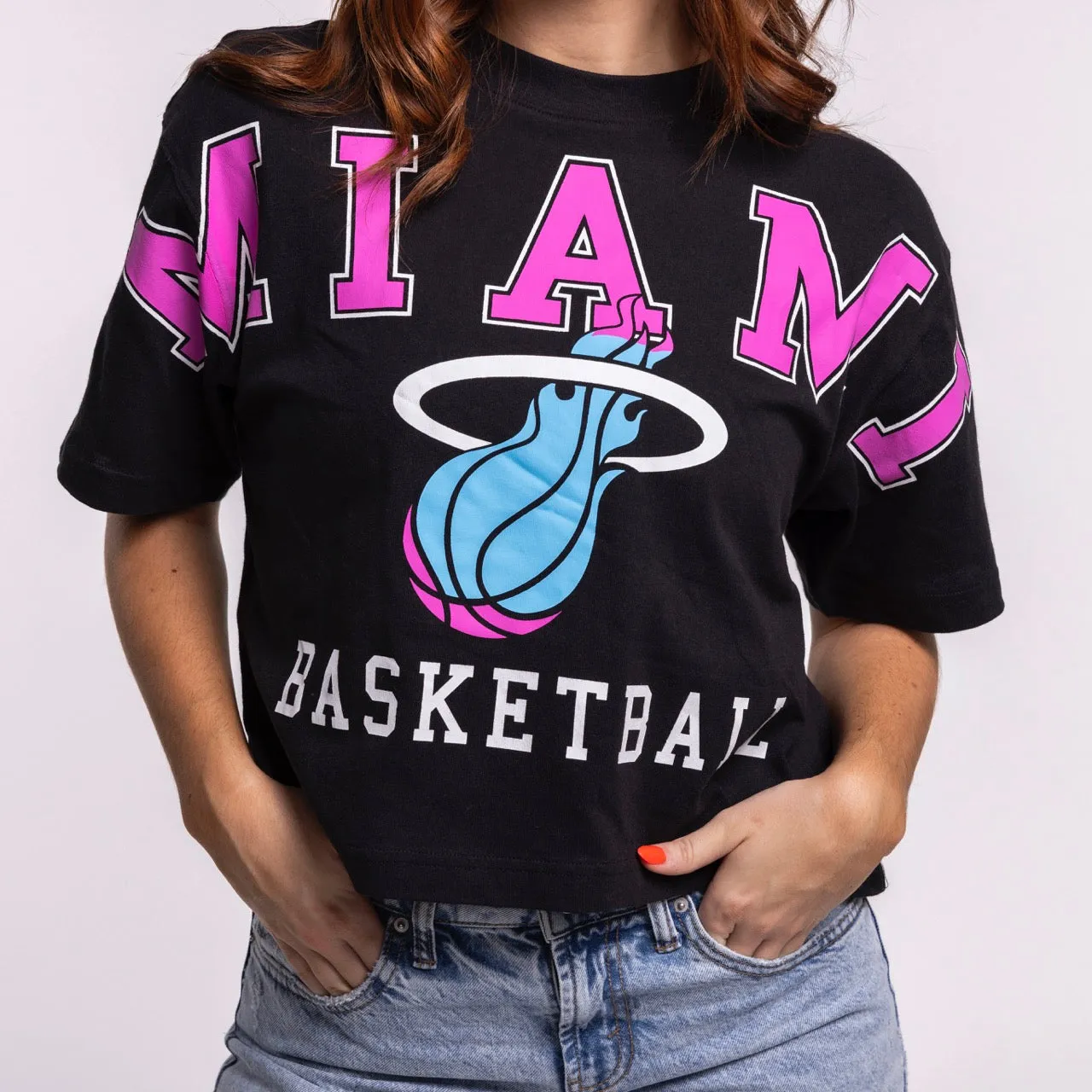 '47 Brand Miami HEAT Original Vice Nights Basketball Women's Tee sold by Miami Heat Store product image thumbnail 3