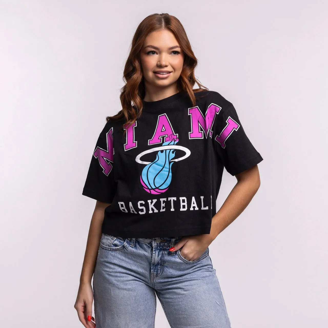 '47 Brand Miami HEAT Original Vice Nights Basketball Women's Tee sold by Miami Heat Store product image thumbnail 2