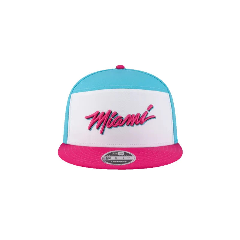 Court Culture Original Vice Nights "Retro Block" Snapback sold by Miami Heat Store