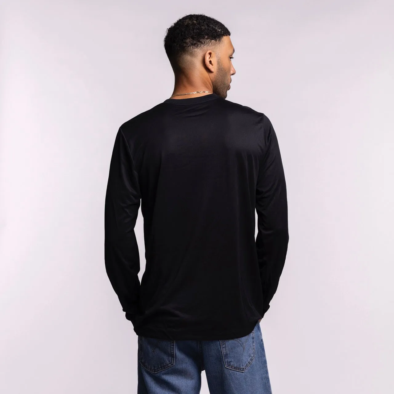 Nike Miami HEAT Original Vice Nights Legend Long Sleeve Tee sold by Miami Heat Store product image thumbnail 3