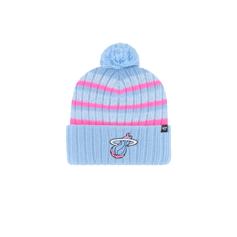 '47 Brand Miami HEAT Original Vice Nights Cuff Knit sold by Miami Heat Store