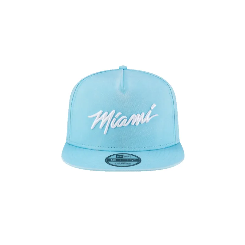 Court Culture Original Vice Nights "Dyed Blue" Snapback sold by Miami Heat Store