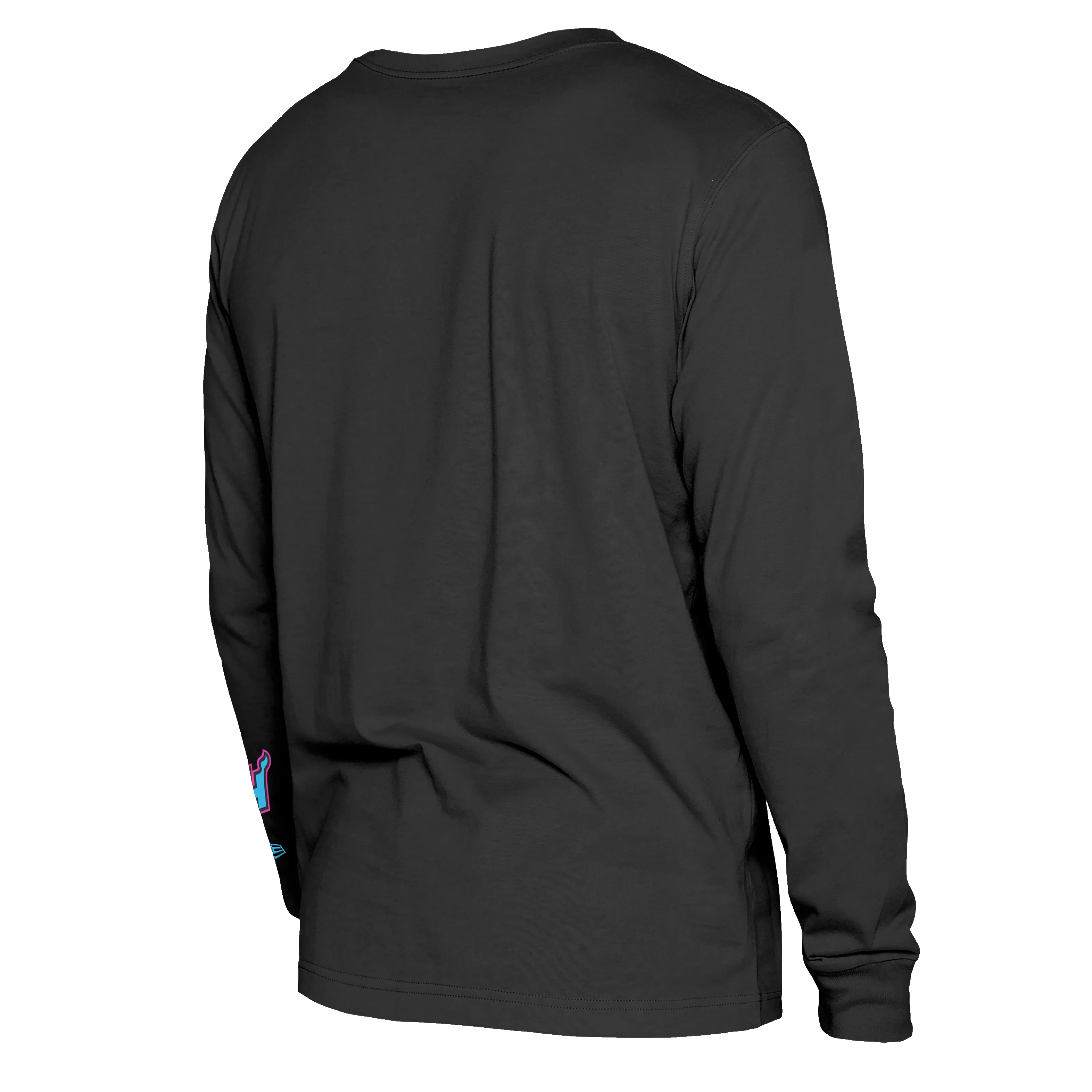 New Era Miami HEAT Original Vice Nights Wordmark Long Sleeve Tee sold by Miami Heat Store product image thumbnail 2