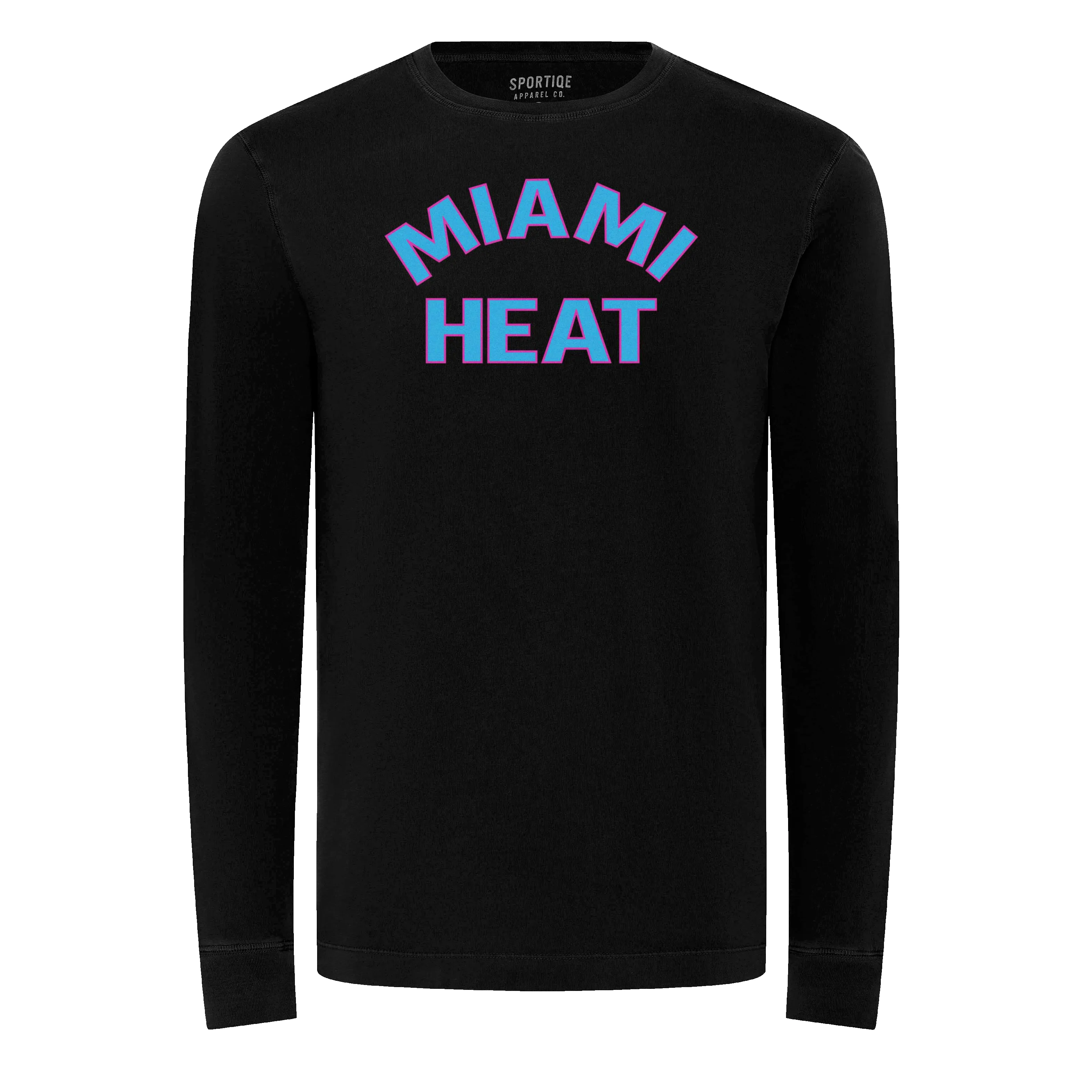 Sportiqe Miami HEAT Original Vice Nights Long Sleeve Tee sold by Miami Heat Store