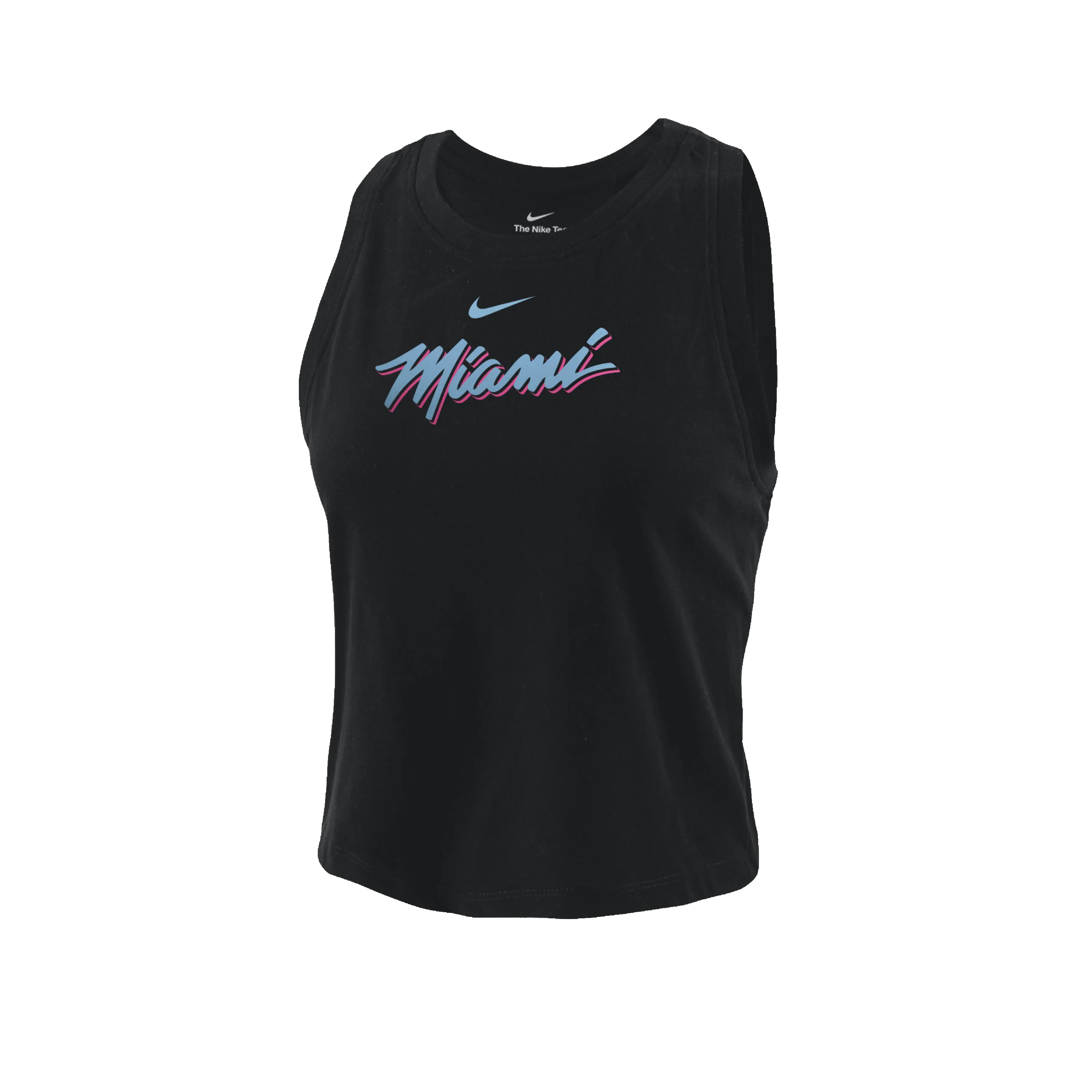 Nike Miami HEAT Original Vice Nights Cropped Women's Tank sold by Miami Heat Store
