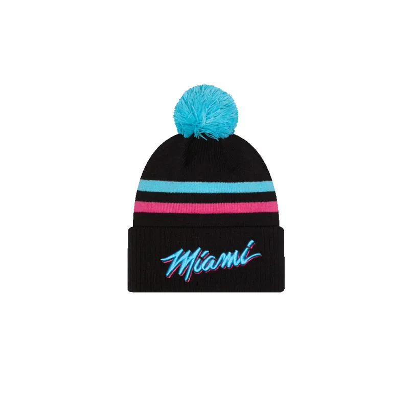 New Era Miami HEAT Original Vice Nights Knit sold by Miami Heat Store
