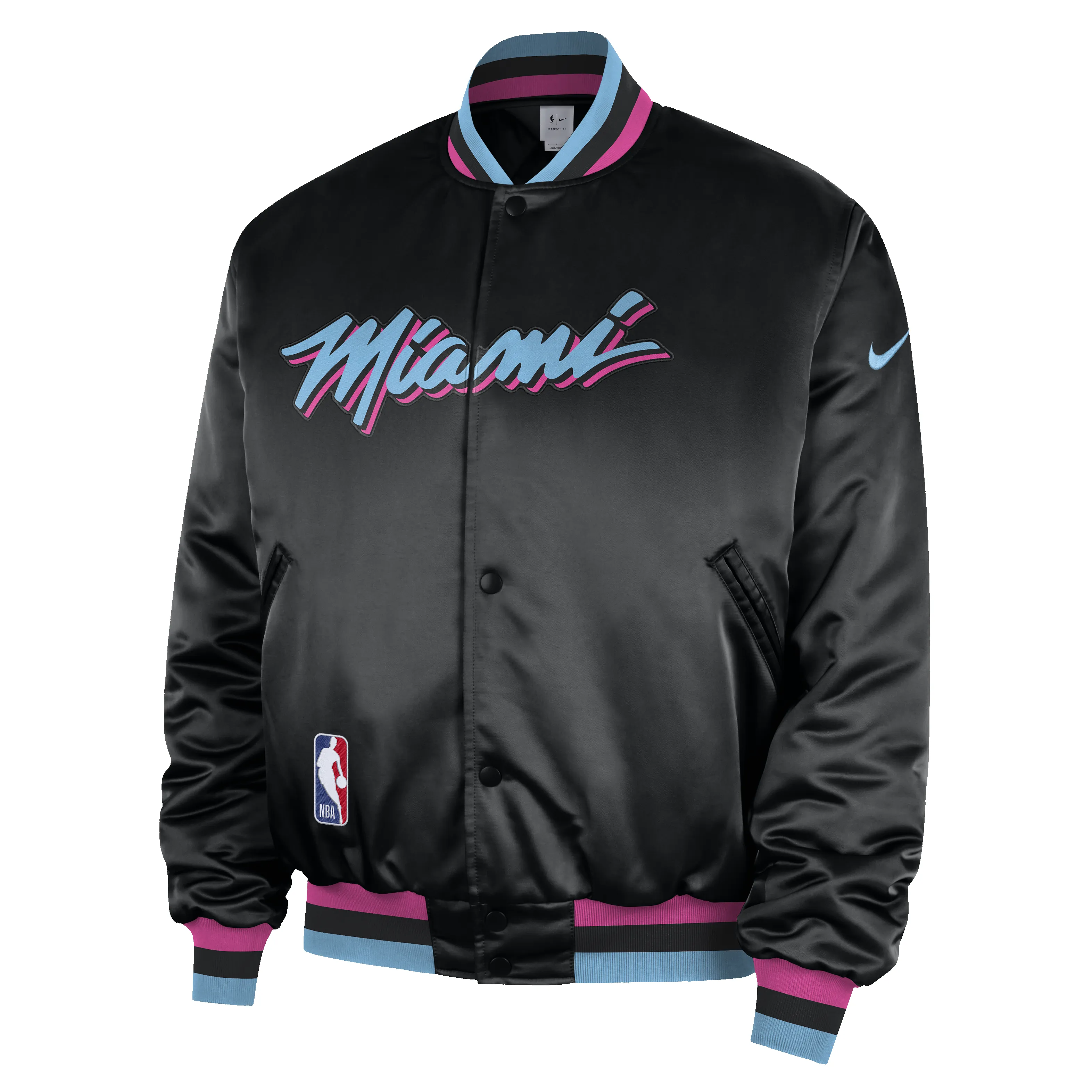 Nike Miami HEAT Original Vice Nights Bomber Jacket sold by Miami Heat Store