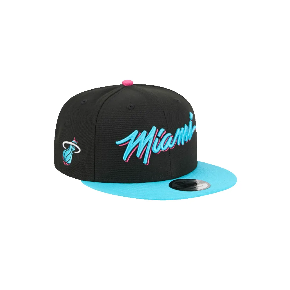 New Era Miami HEAT Original Vice Nights Snapback sold by Miami Heat Store product image thumbnail 5