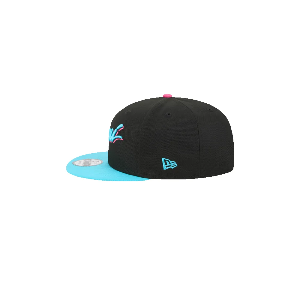 New Era Miami HEAT Original Vice Nights Snapback sold by Miami Heat Store product image thumbnail 4