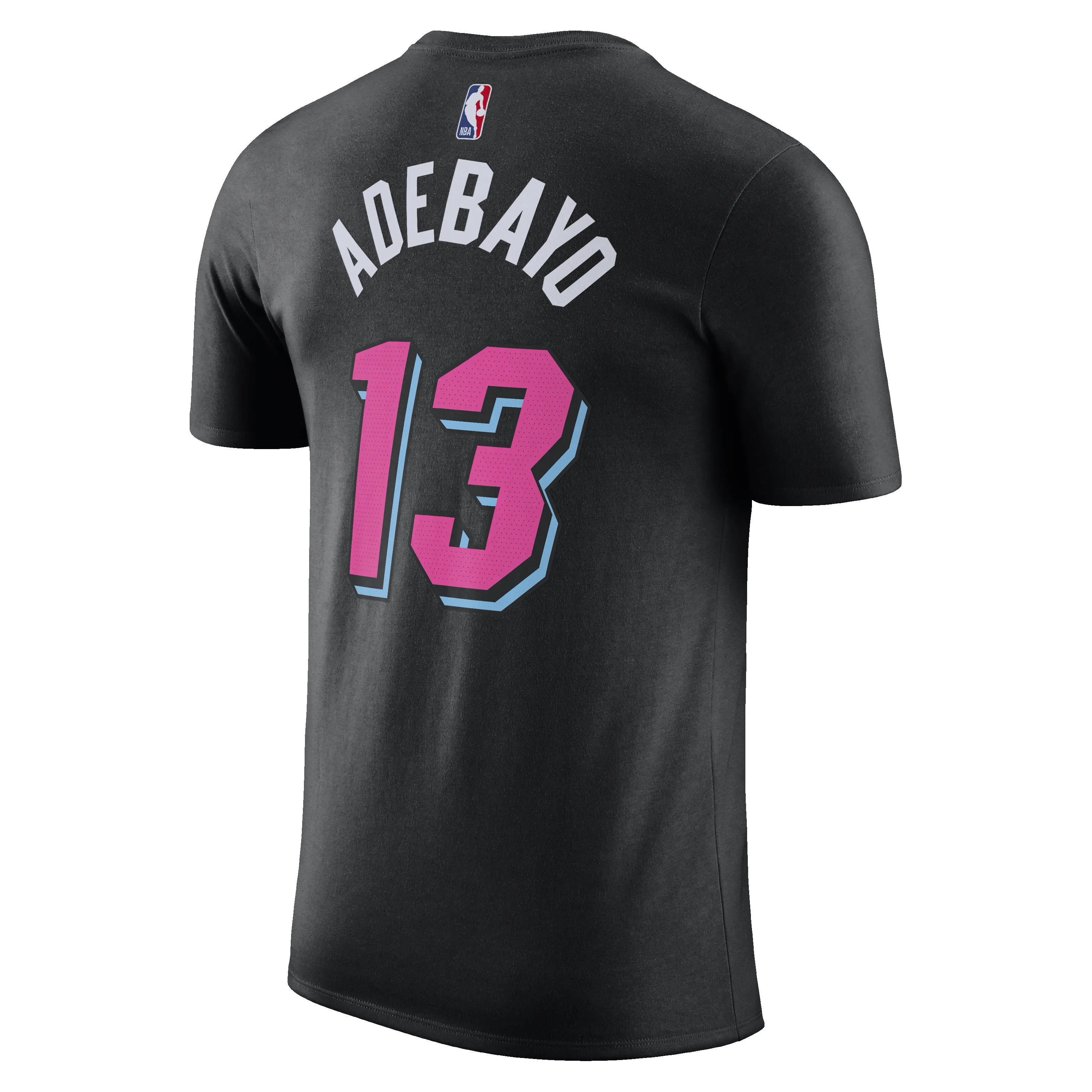 Bam Adebayo Nike Original Vice Nights Name & Number Tee sold by Miami Heat Store product image thumbnail 2