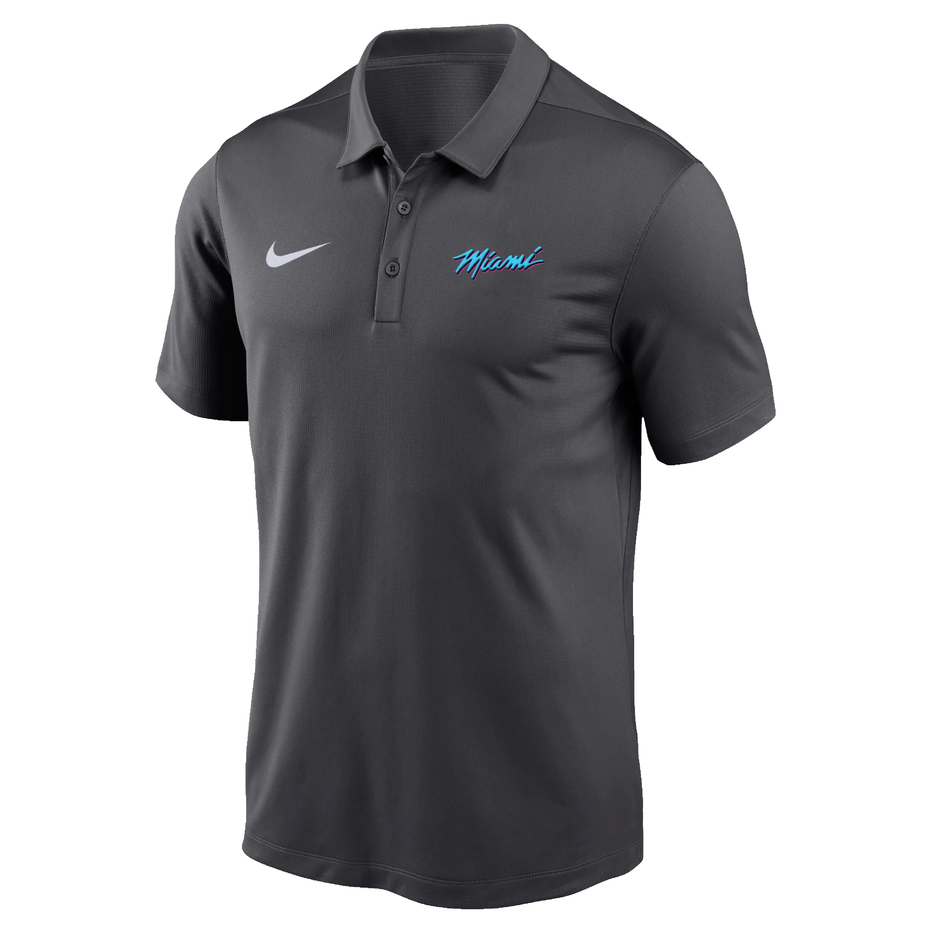 Nike Miami HEAT Original Vice Nights Polo sold by Miami Heat Store