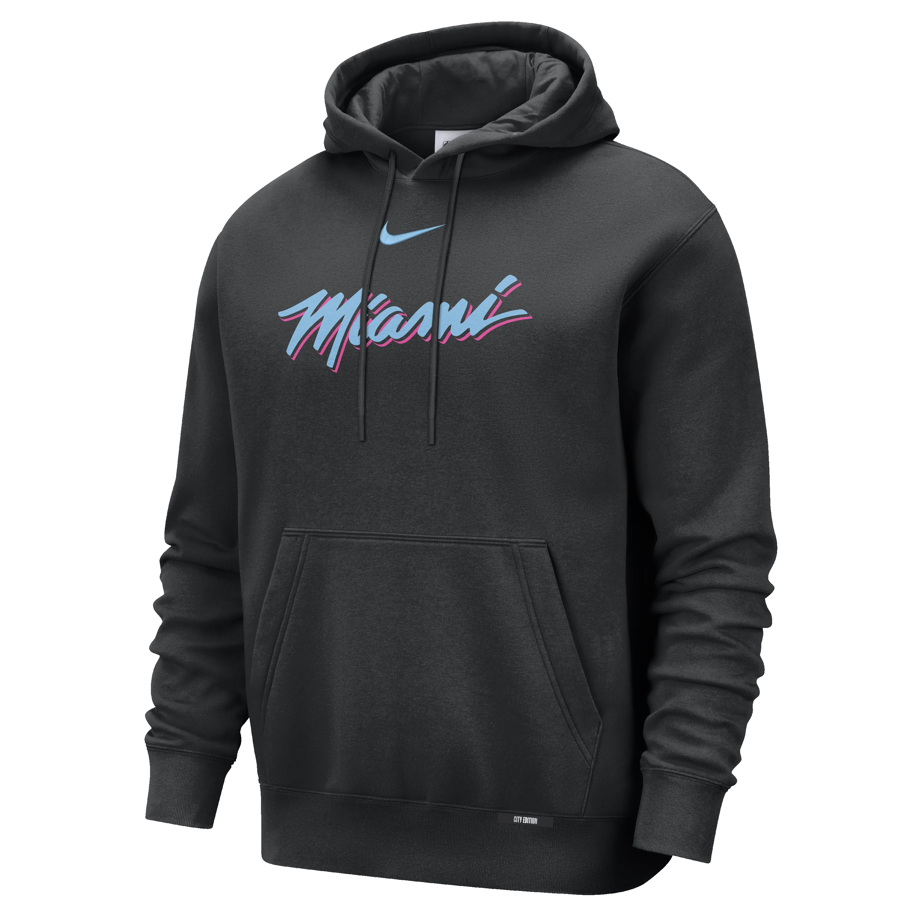 Nike Miami HEAT Original Vice Nights Wordmark Hoodie sold by Miami Heat Store
