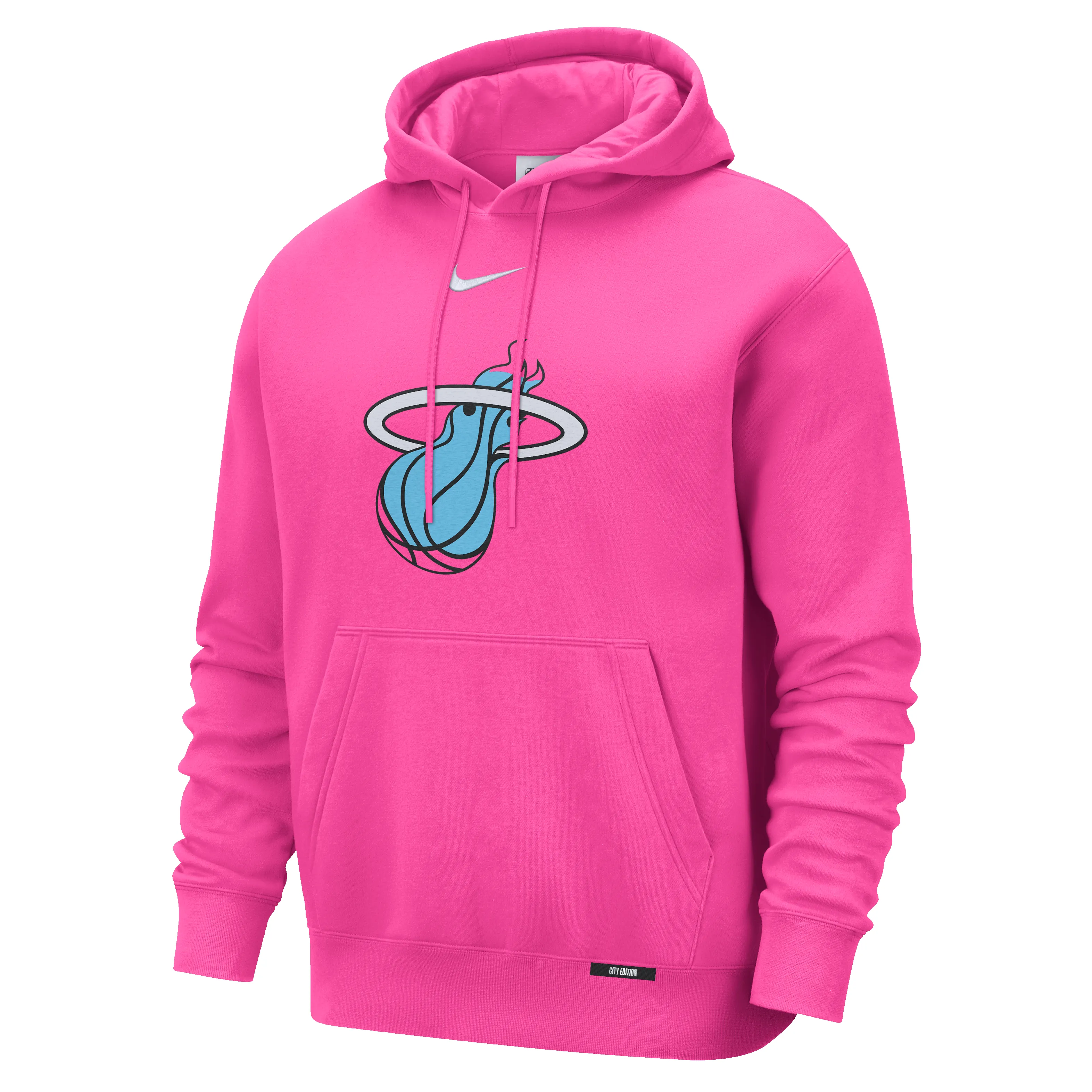 Nike Miami HEAT Original Vice Nights Pink Hoodie sold by Miami Heat Store