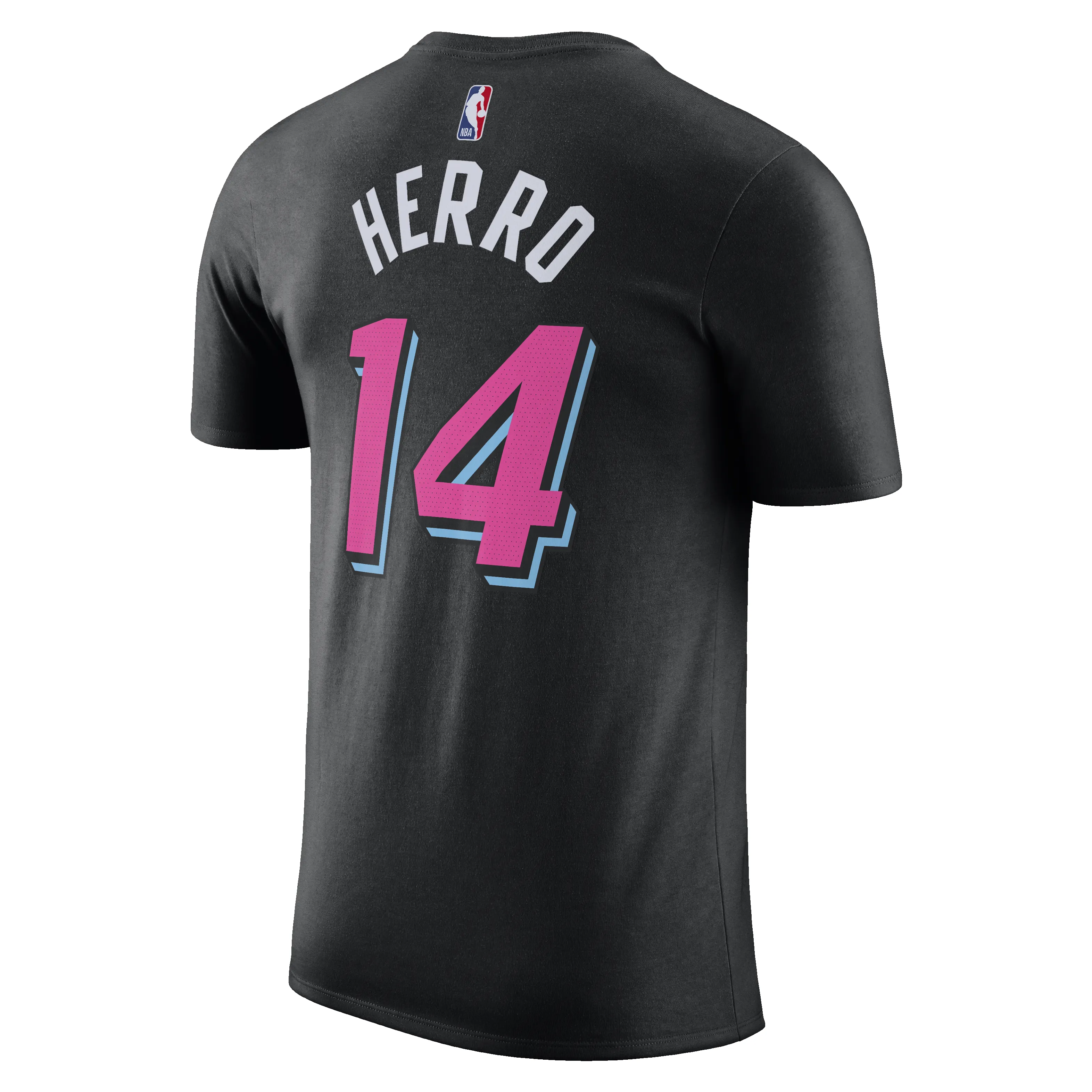 Tyler Herro Nike Original Vice Nights Name & Number Tee sold by Miami Heat Store product image thumbnail 2