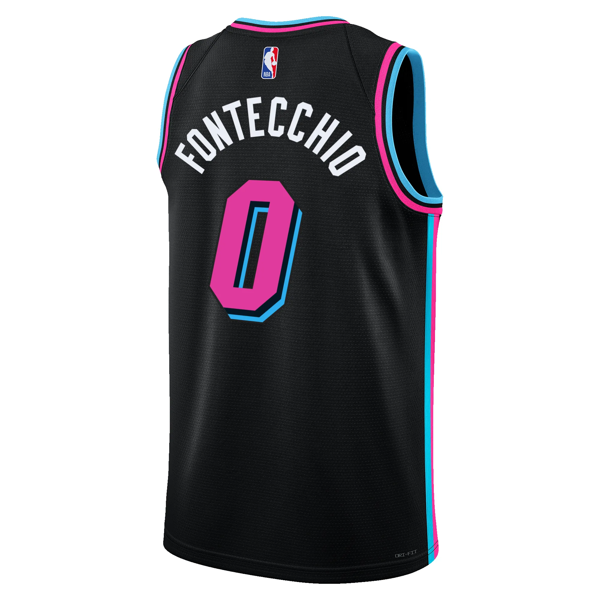Simone Fontecchio Nike Original Vice Nights Swingman Jersey sold by Miami Heat Store product image thumbnail 2
