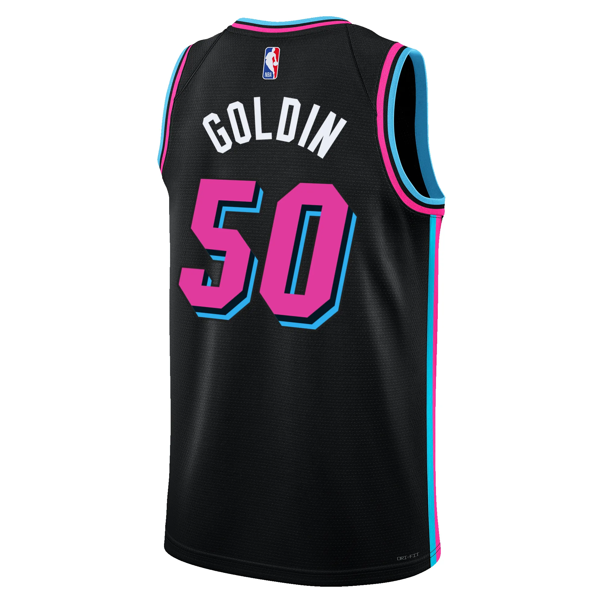 Vladislav Goldin Nike Original Vice Nights Swingman Jersey sold by Miami Heat Store product image thumbnail 2