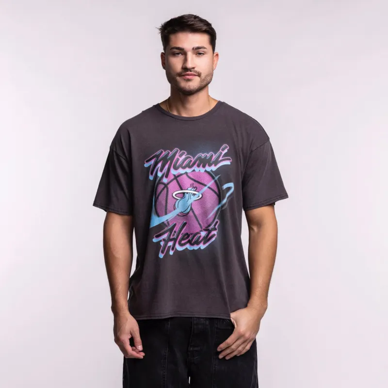 Court Culture Original Vice Nights "Airbrush" Oversized Tee sold by Miami Heat Store