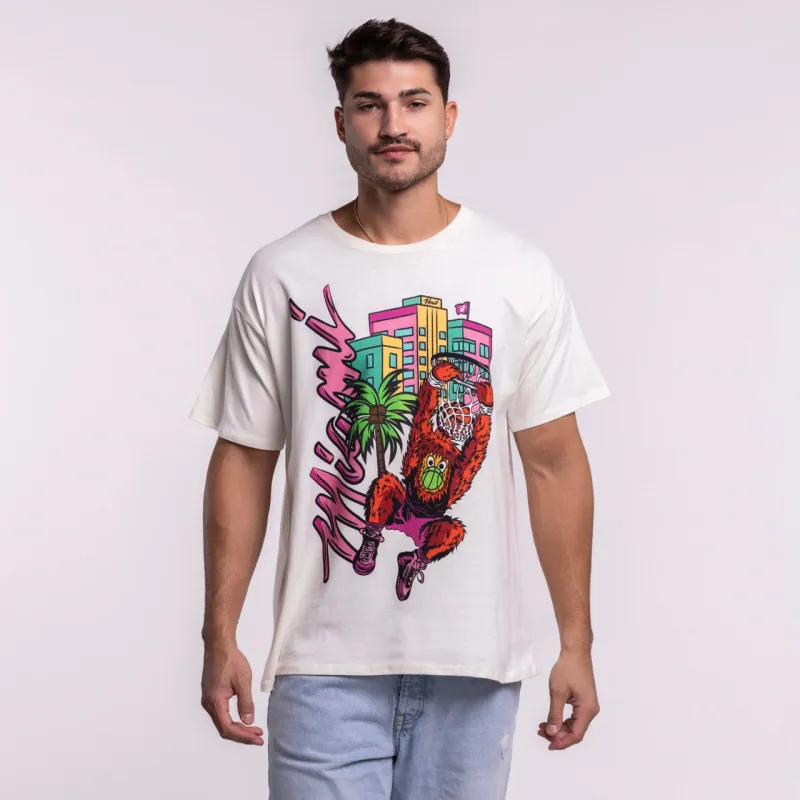 Court Culture Original Vice Nights "Ocean Drive" Oversized Tee sold by Miami Heat Store
