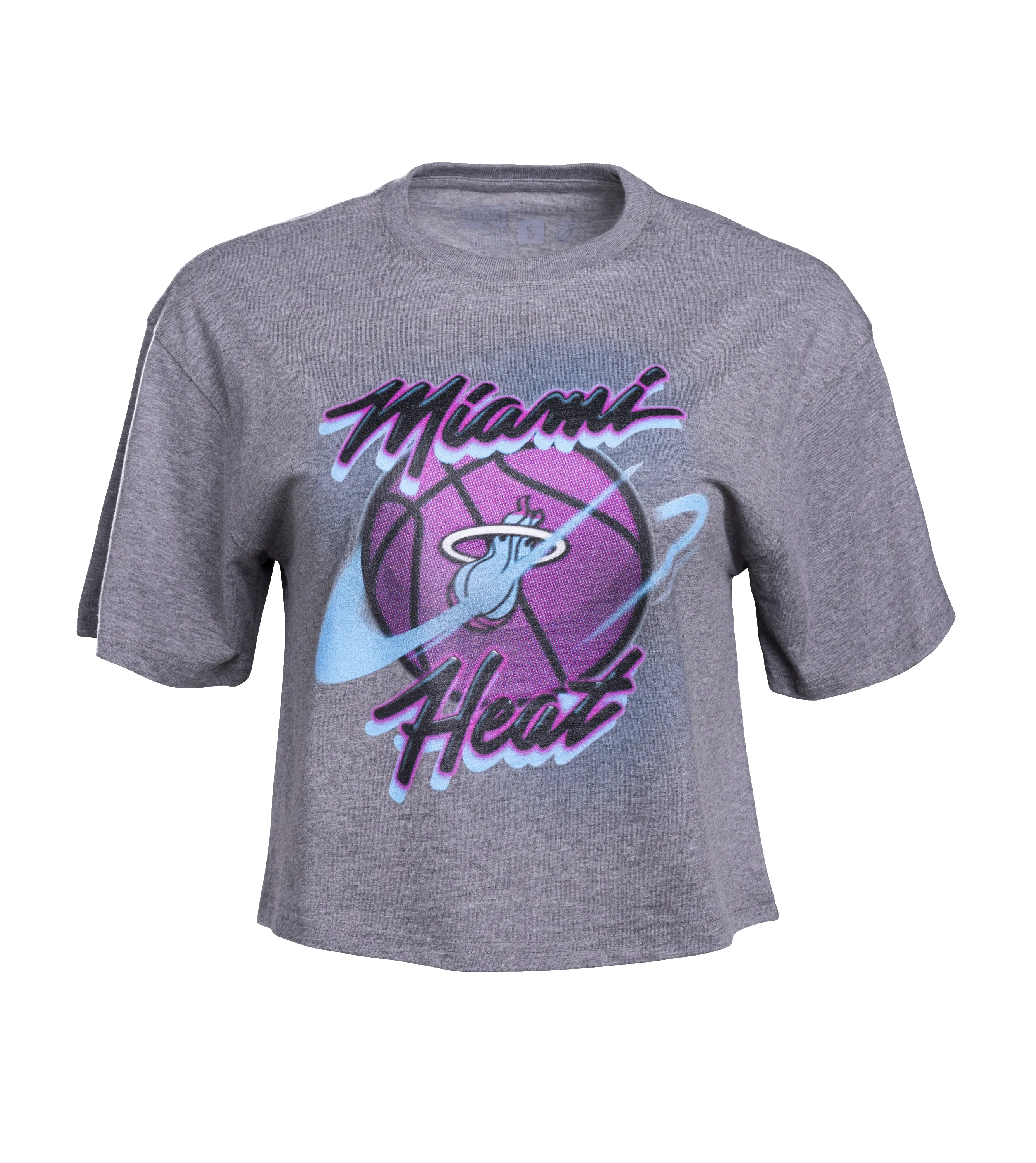Court Culture Original Vice Nights "Airbrush" Boxy Crop sold by Miami Heat Store product image thumbnail 5
