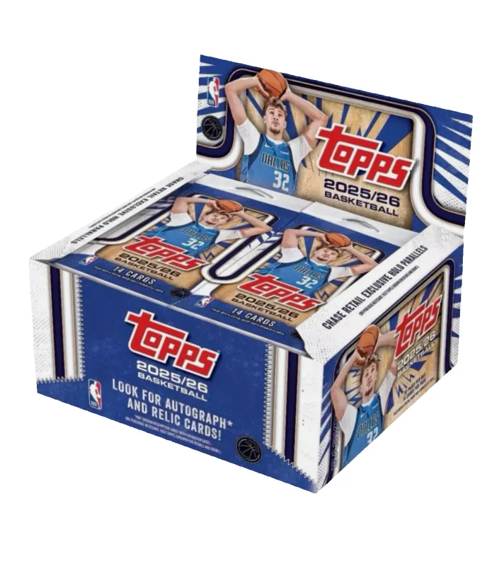 2025-26 Topps Basketball Flagship Box made by Topps