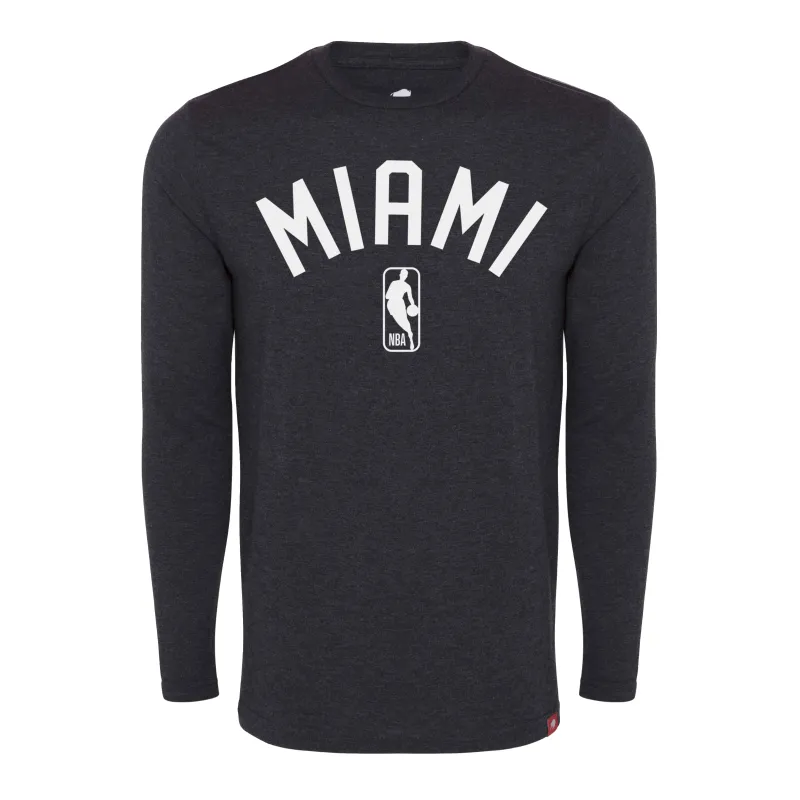 Sportiqe Miami HEAT NBA Long Sleeve Tee sold by Miami Heat Store