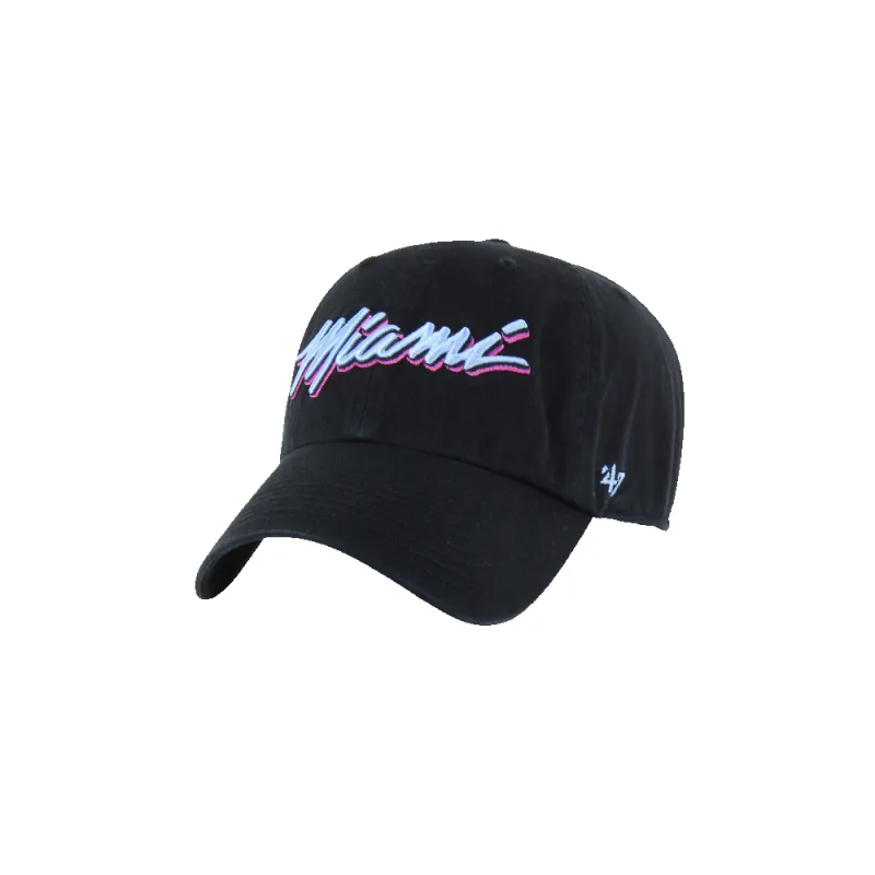 '47 Brand Miami HEAT Original Vice Nights Dad Hat sold by Miami Heat Store
