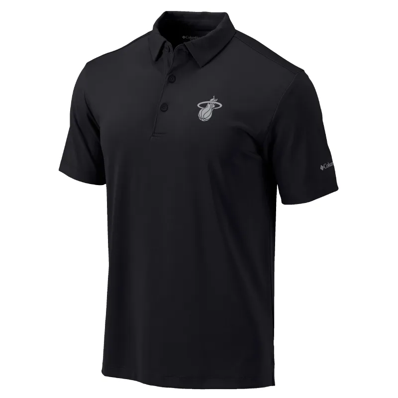 Columbia Miami HEAT Original Vice Nights Tonal Polo sold by Miami Heat Store