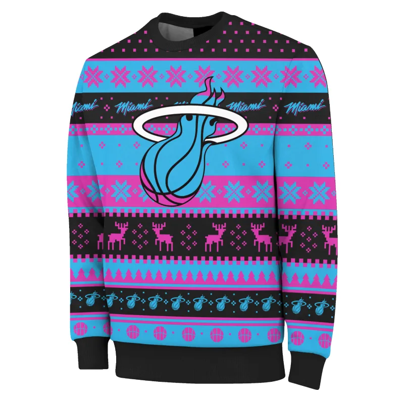 Miami HEAT Original Vice Nights Ugly Sweater sold by Miami Heat Store