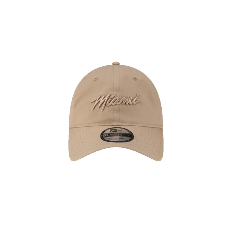 Court Culture Original Vice Nights Wordmark Dad Hat - Sand sold by Miami Heat Store