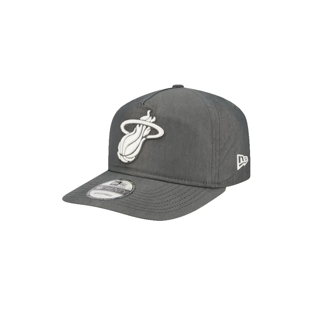 New Era Miami HEAT Nylon Grey Snapback sold by Miami Heat Store product image thumbnail 3