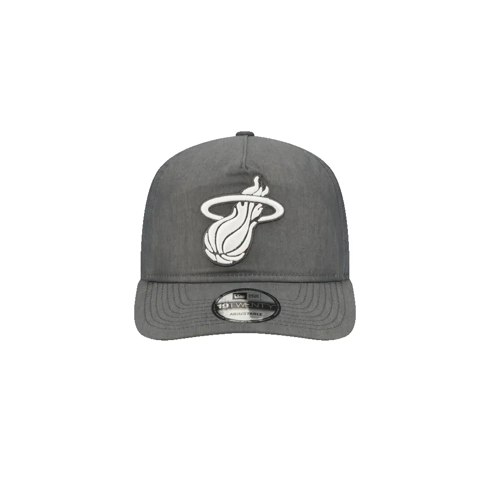 New Era Miami HEAT Nylon Grey Snapback sold by Miami Heat Store