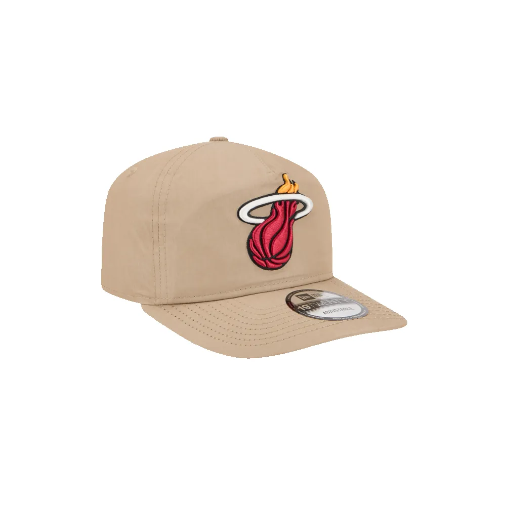 New Era Miami HEAT Nylon Tan Snapback sold by Miami Heat Store product image thumbnail 5