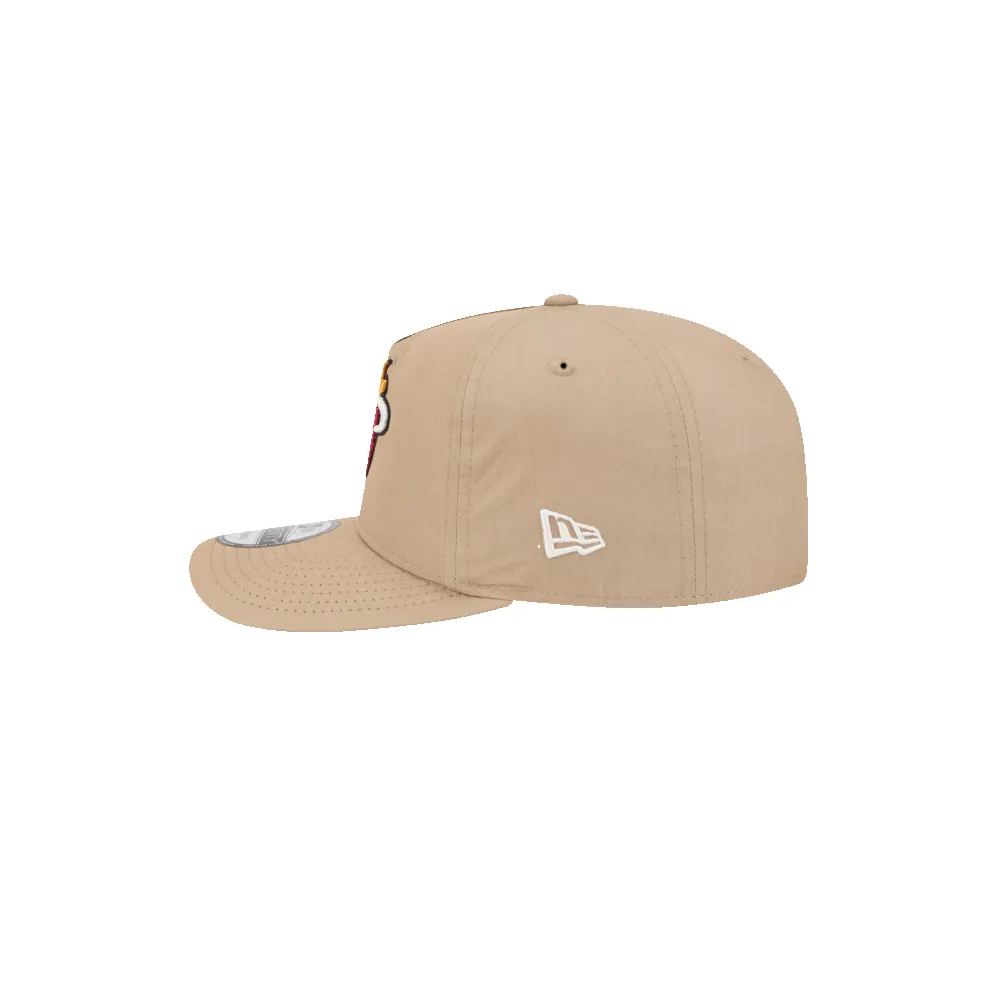 New Era Miami HEAT Nylon Tan Snapback sold by Miami Heat Store product image thumbnail 4
