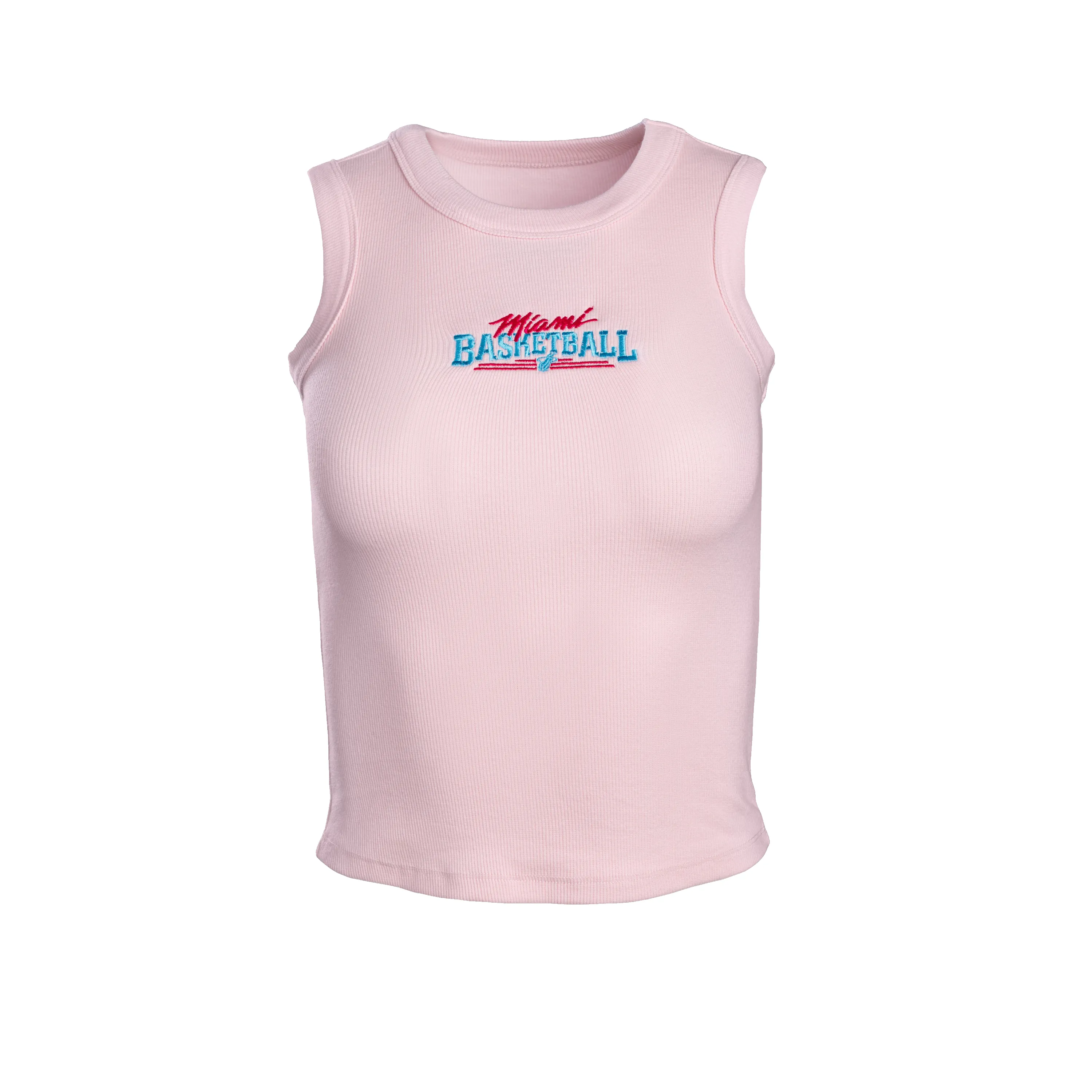 Court Culture Original Vice Nights "Miami Basketball" Embroidered Highneck Tank sold by Miami Heat Store