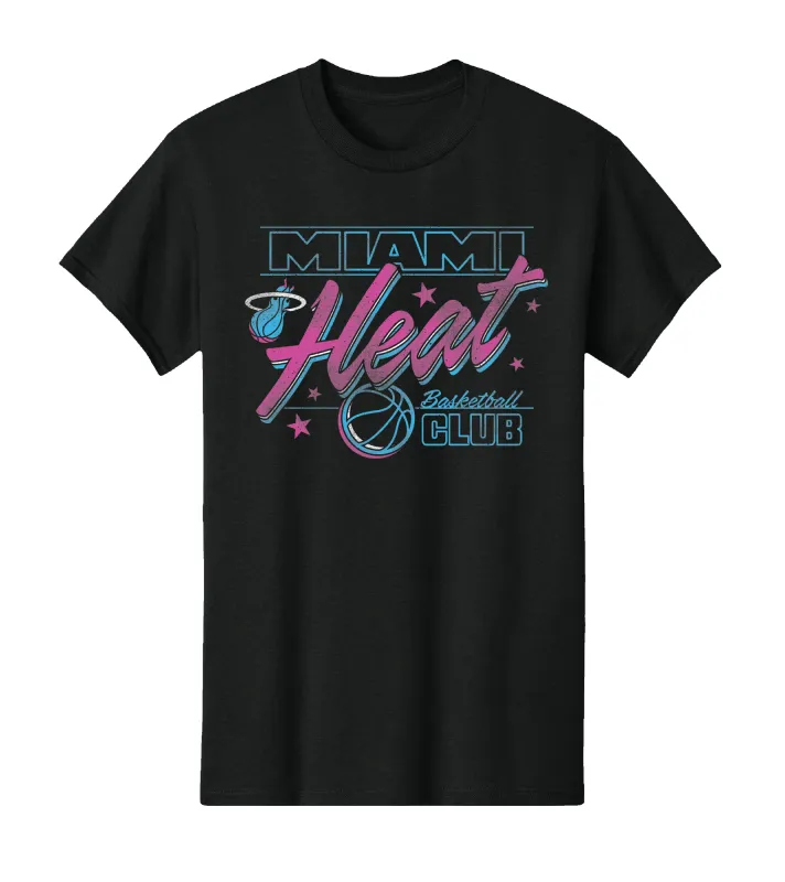 Miami HEAT Original Vice Nights Basketball Club Tee sold by Miami Heat Store