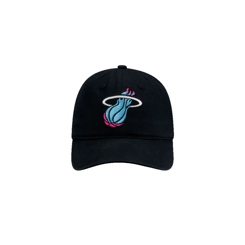 Miami HEAT Original Vice Nights Logo Dad Hat sold by Miami Heat Store