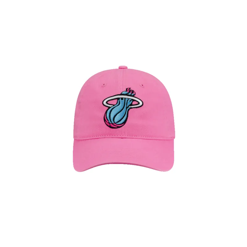 Miami HEAT Original Vice Nights Pink Dad Hat sold by Miami Heat Store