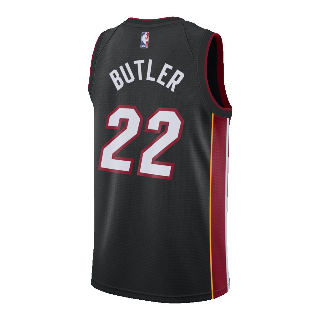 Jimmy Butler Nike Miami HEAT Youth Icon Black Swingman Jersey sold by Miami Heat Store product image thumbnail 2