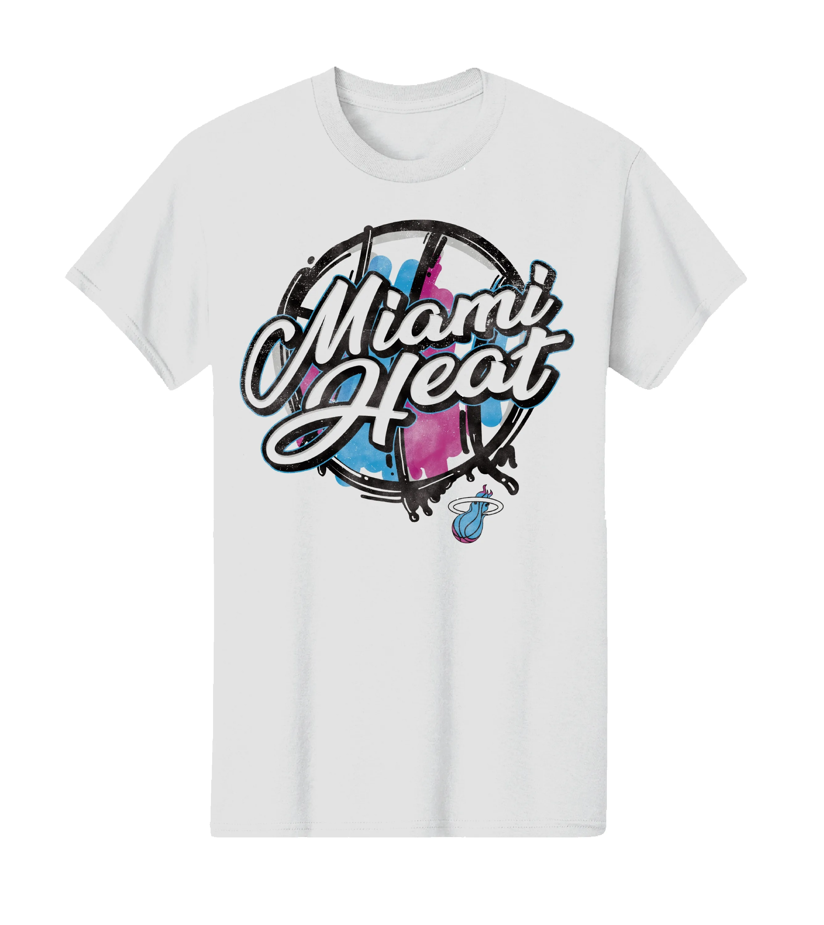 Miami HEAT Original Vice Nights White Tee sold by Miami Heat Store