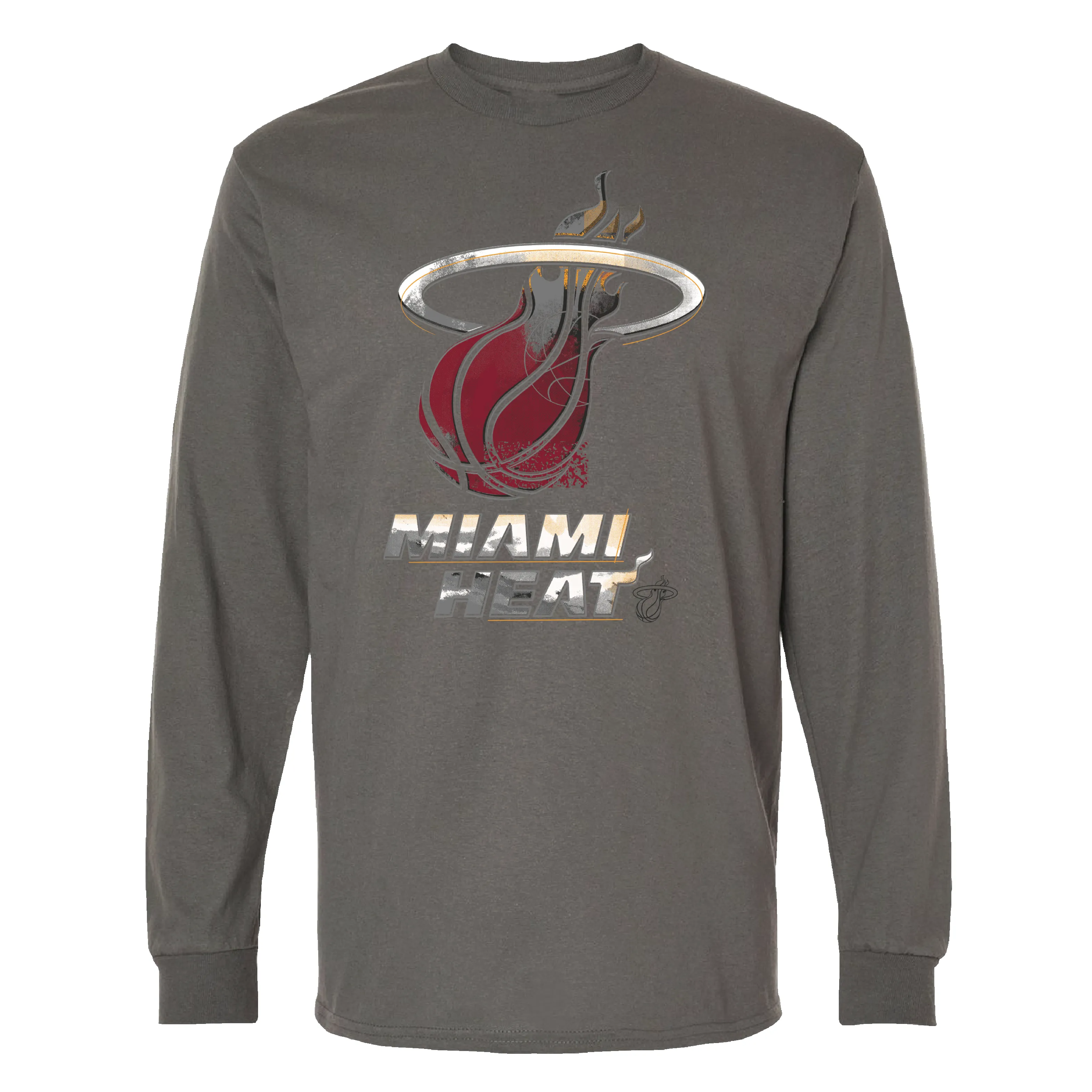 Miami HEAT Spray Paint Long Sleeve Tee sold by Miami Heat Store