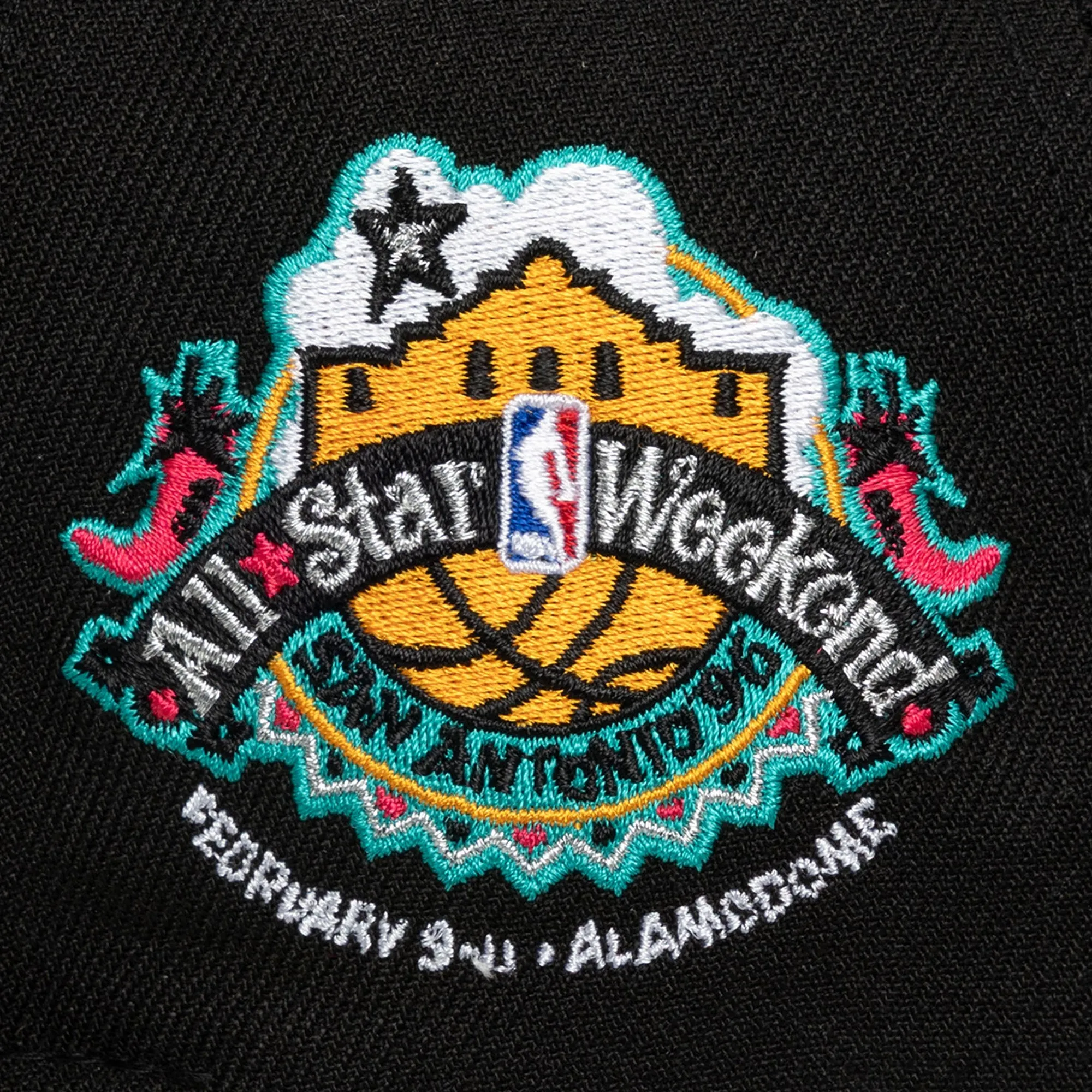 Mitchell & Ness Miami HEAT '96 All-Star Snapback sold by Miami Heat Store product image thumbnail 3