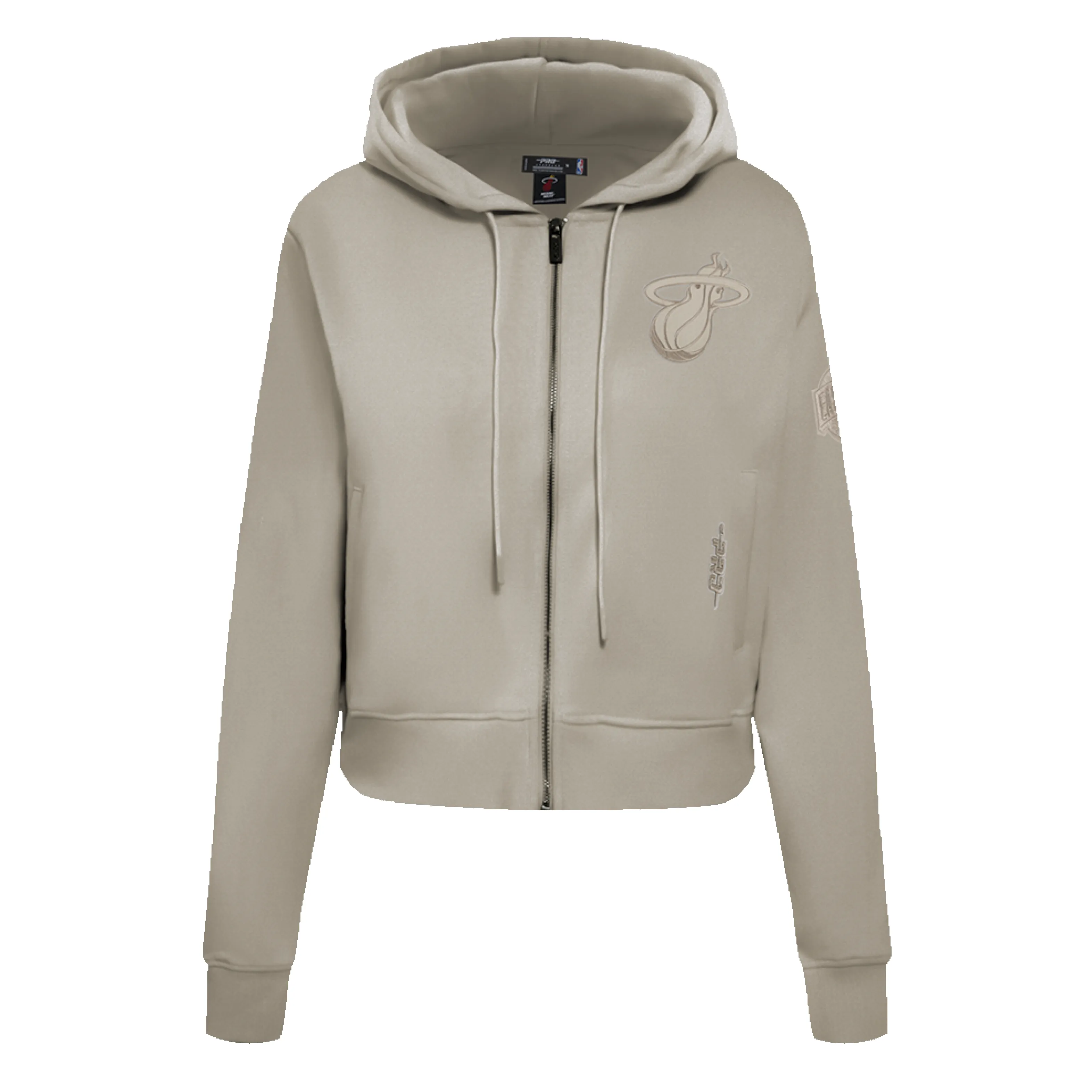 Pro Standard Miami HEAT Original Vice Nights Beige Women's Hoodie sold by Miami Heat Store