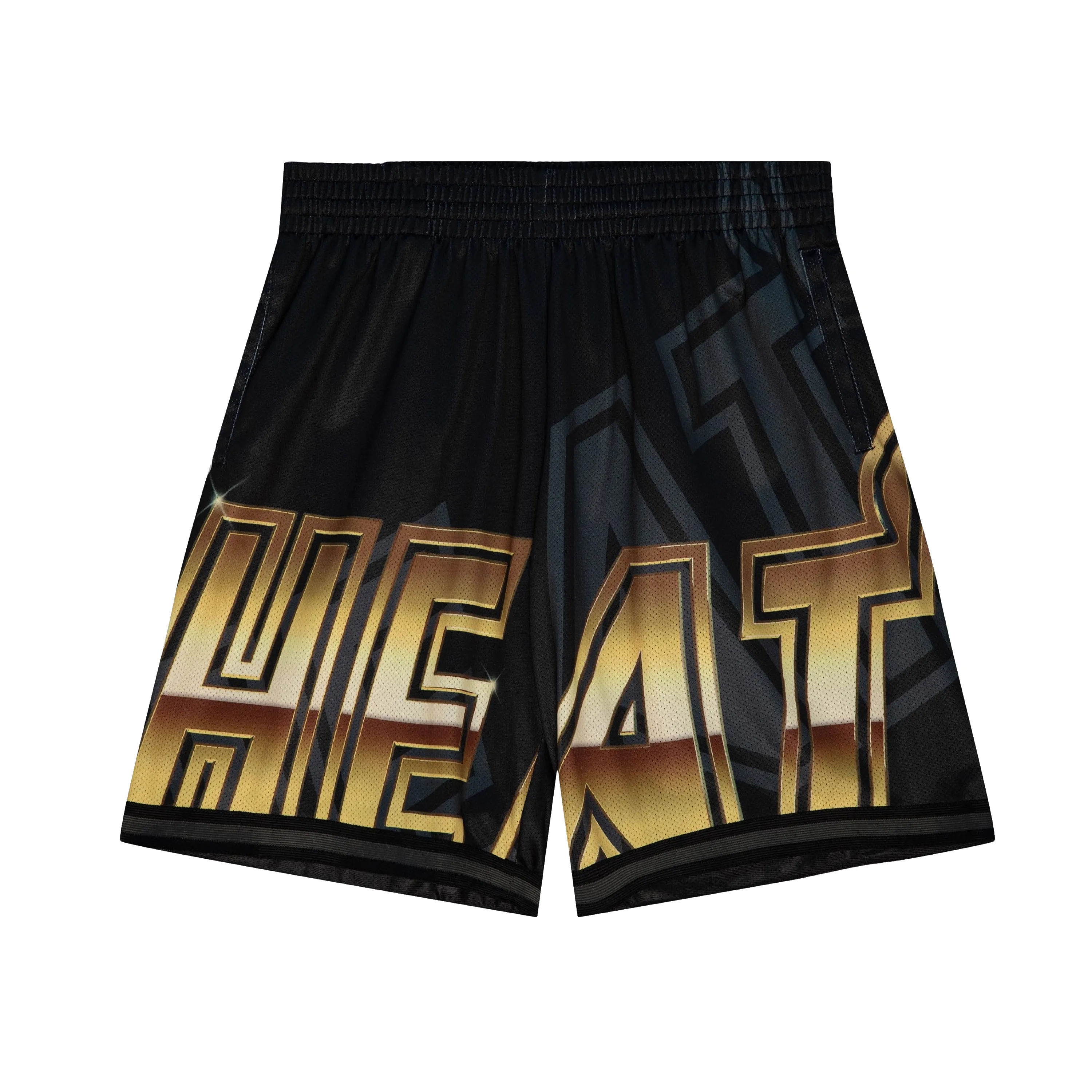 Mitchell and Ness Miami HEAT Big Face Shorts sold by Miami Heat Store