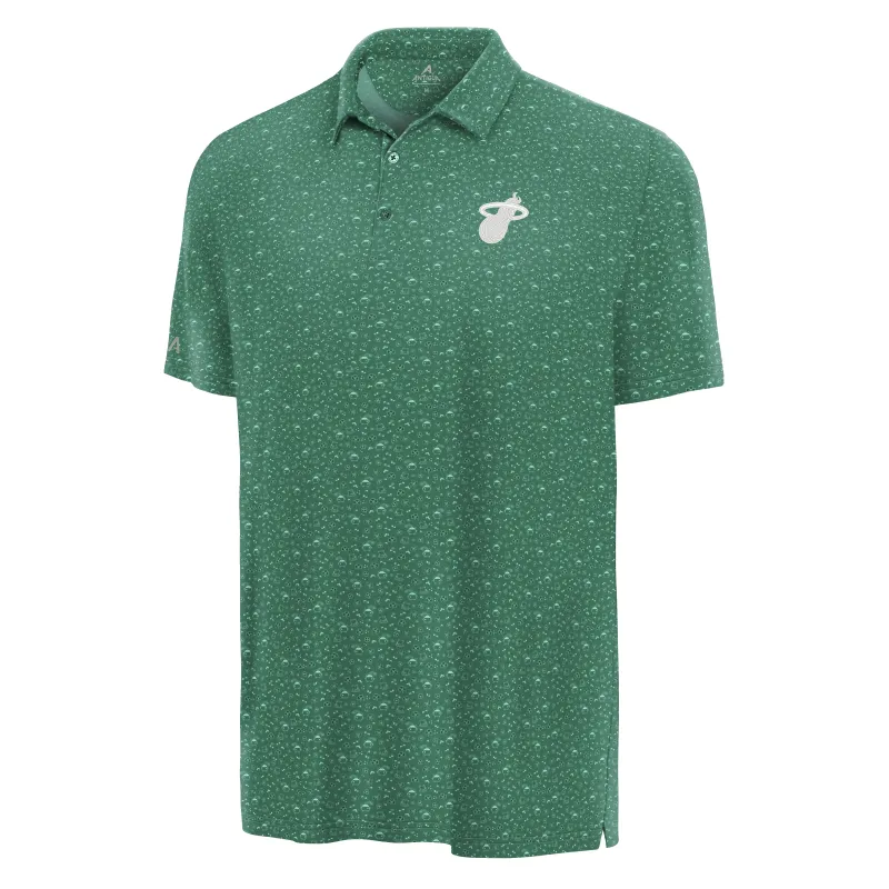 Antigua Miami HEAT St.Patricks Day Polo sold by Miami Heat Store