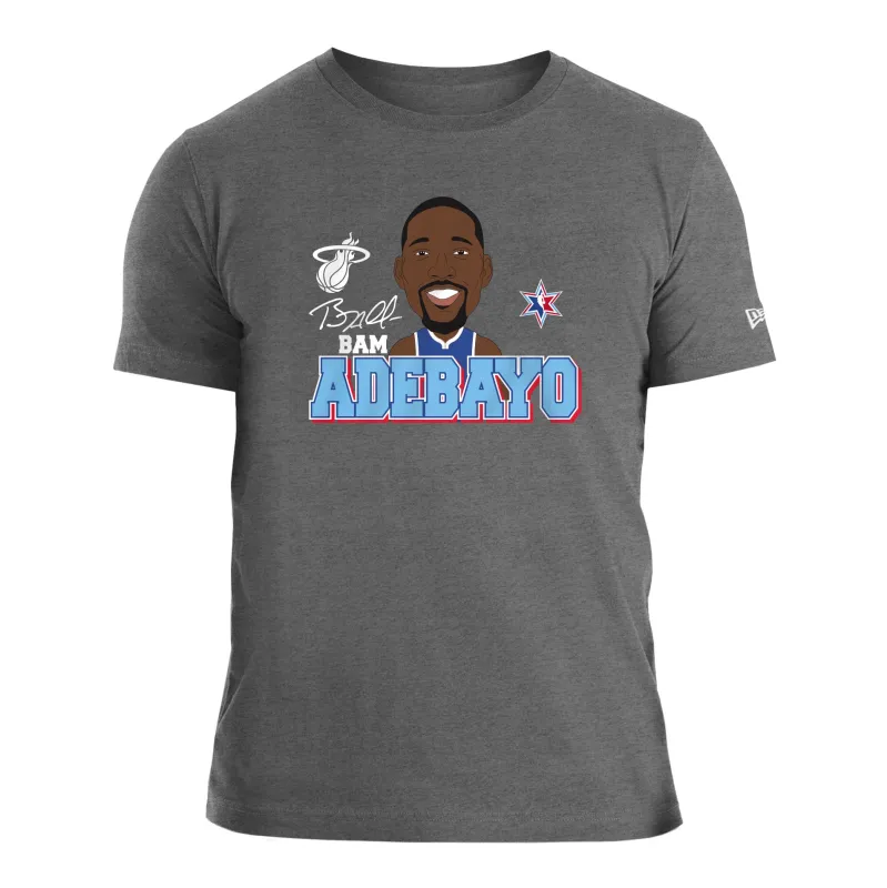 Bam Adebayo New ERA All-Star Tee sold by Miami Heat Store