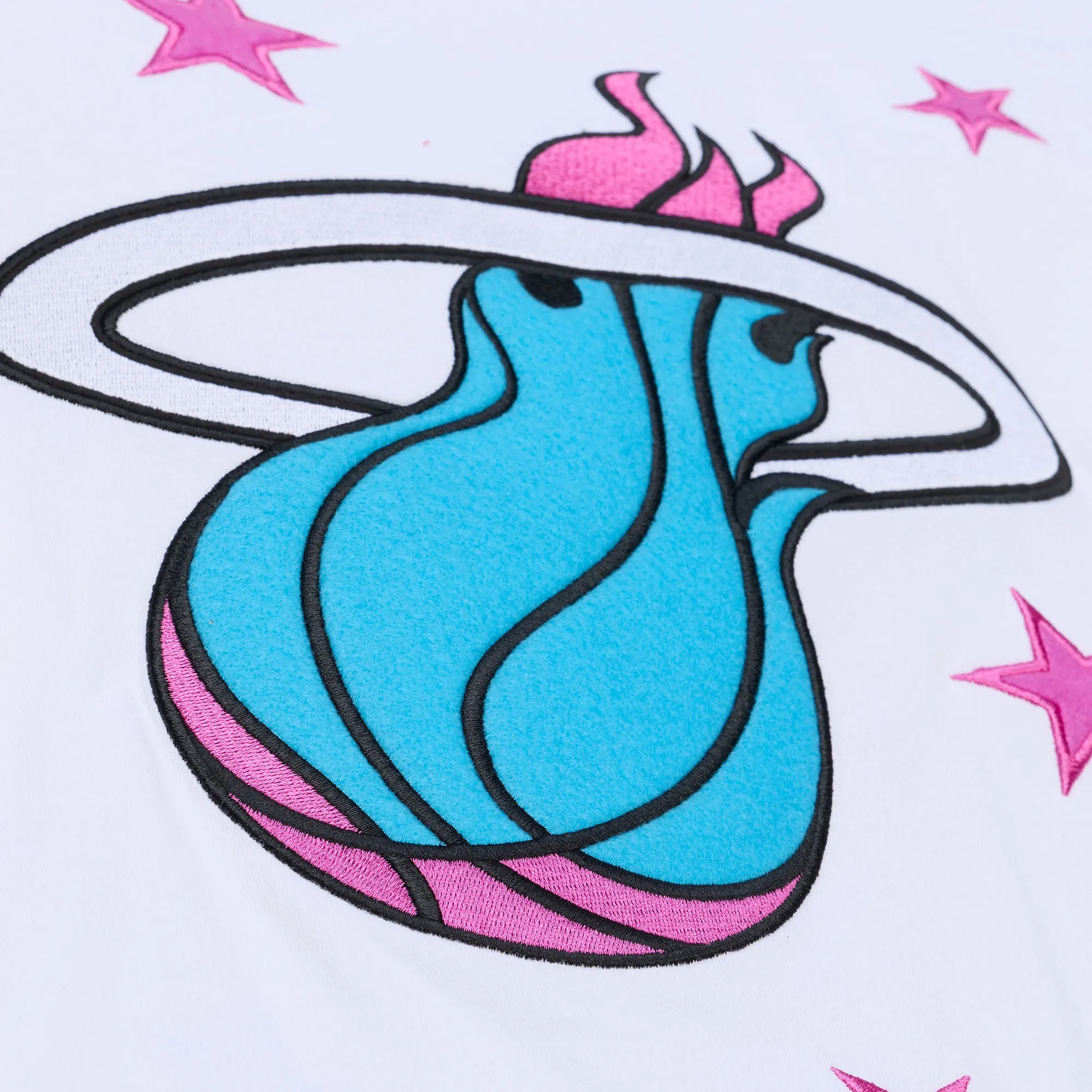 Mitchell & Ness Miami HEAT Original Vice Nights Women's Boxy Tee sold by Miami Heat Store product image thumbnail 3