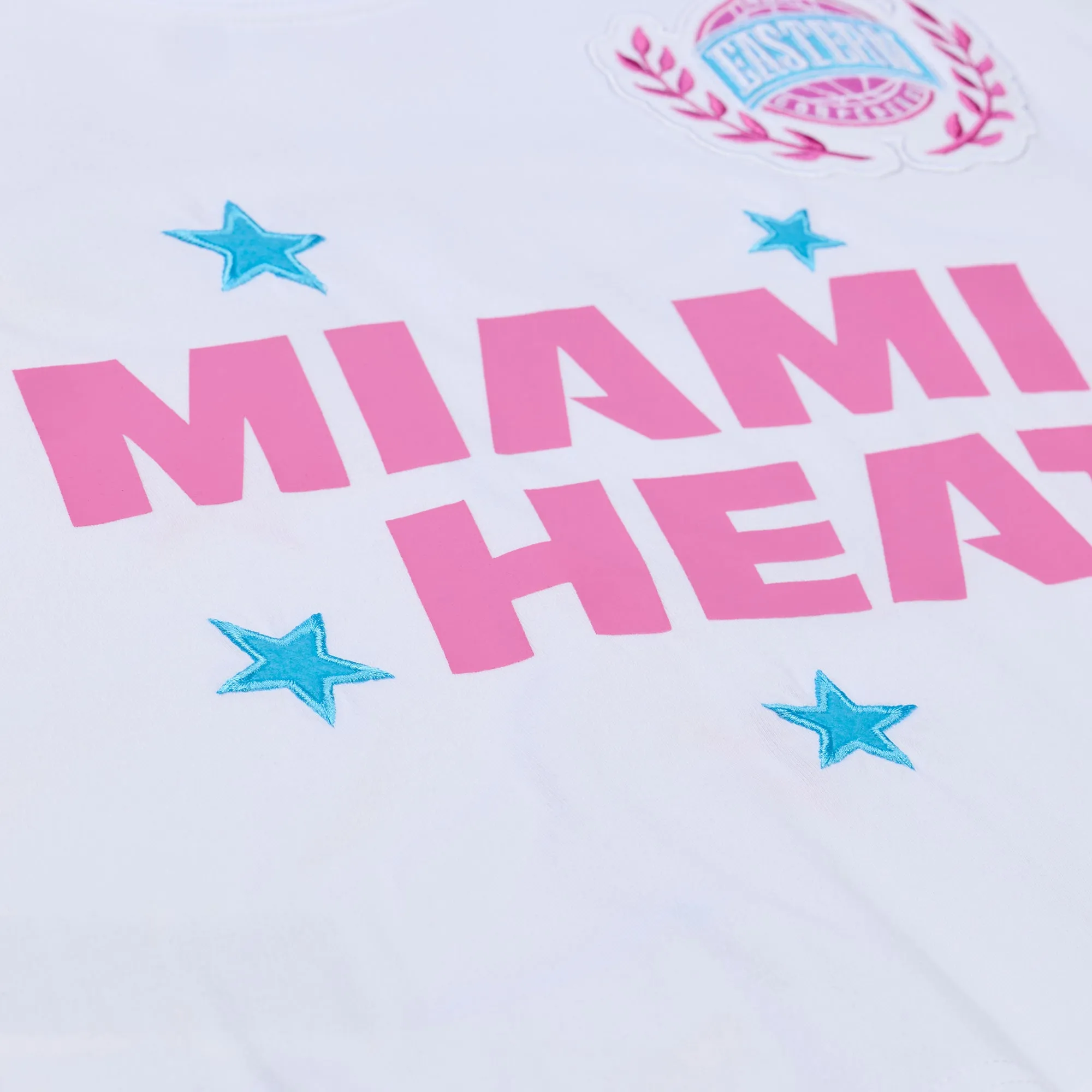 Mitchell & Ness Miami HEAT Original Vice Nights Women's Boxy Tee sold by Miami Heat Store product image thumbnail 4