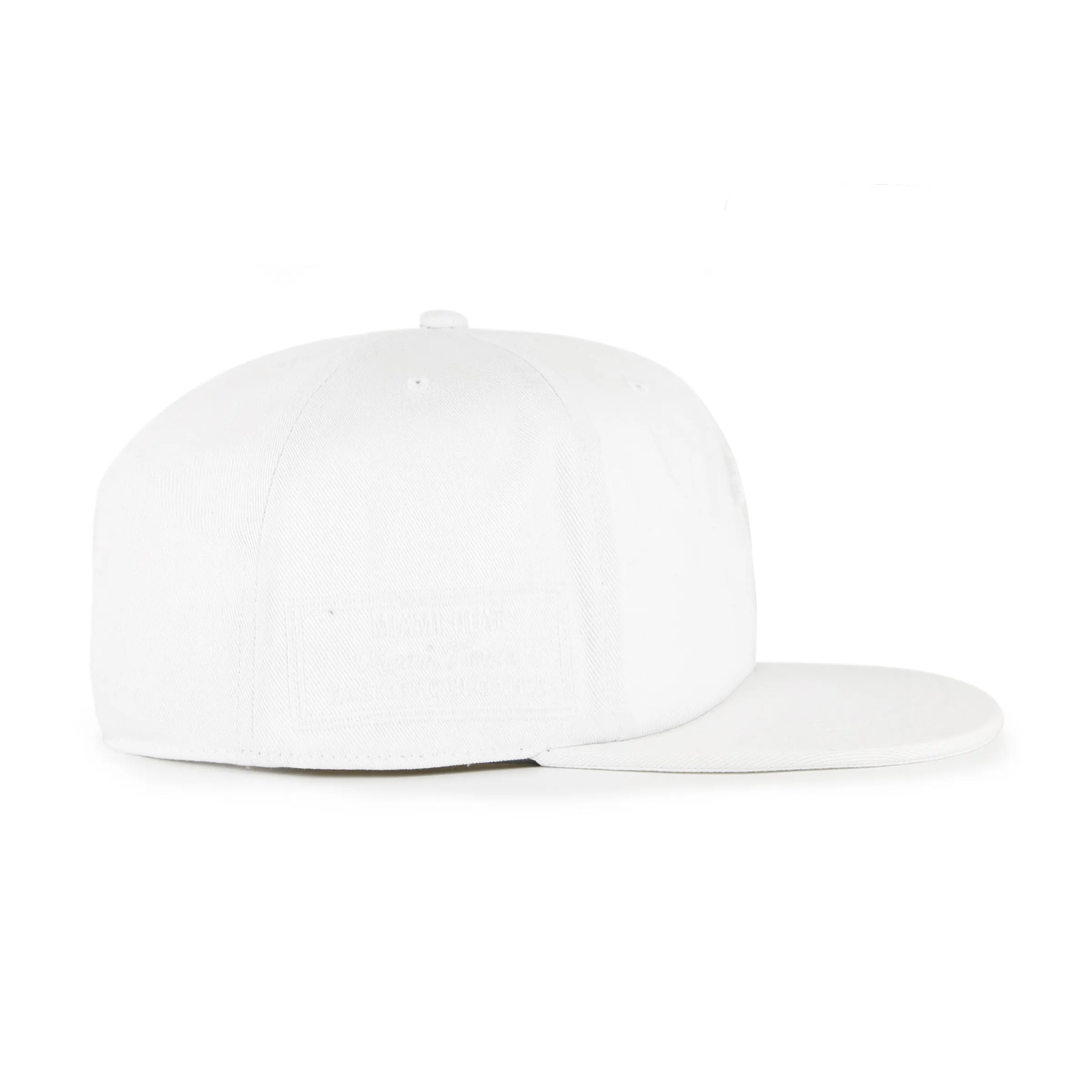 '47 Brand Miami HEAT White Captain Snapback sold by Miami Heat Store product image thumbnail 4