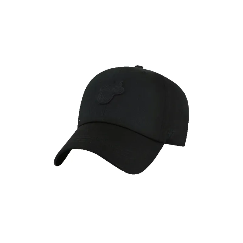 '47 Brand Miami HEAT Contemporary Black Cleanup Hat made by 47