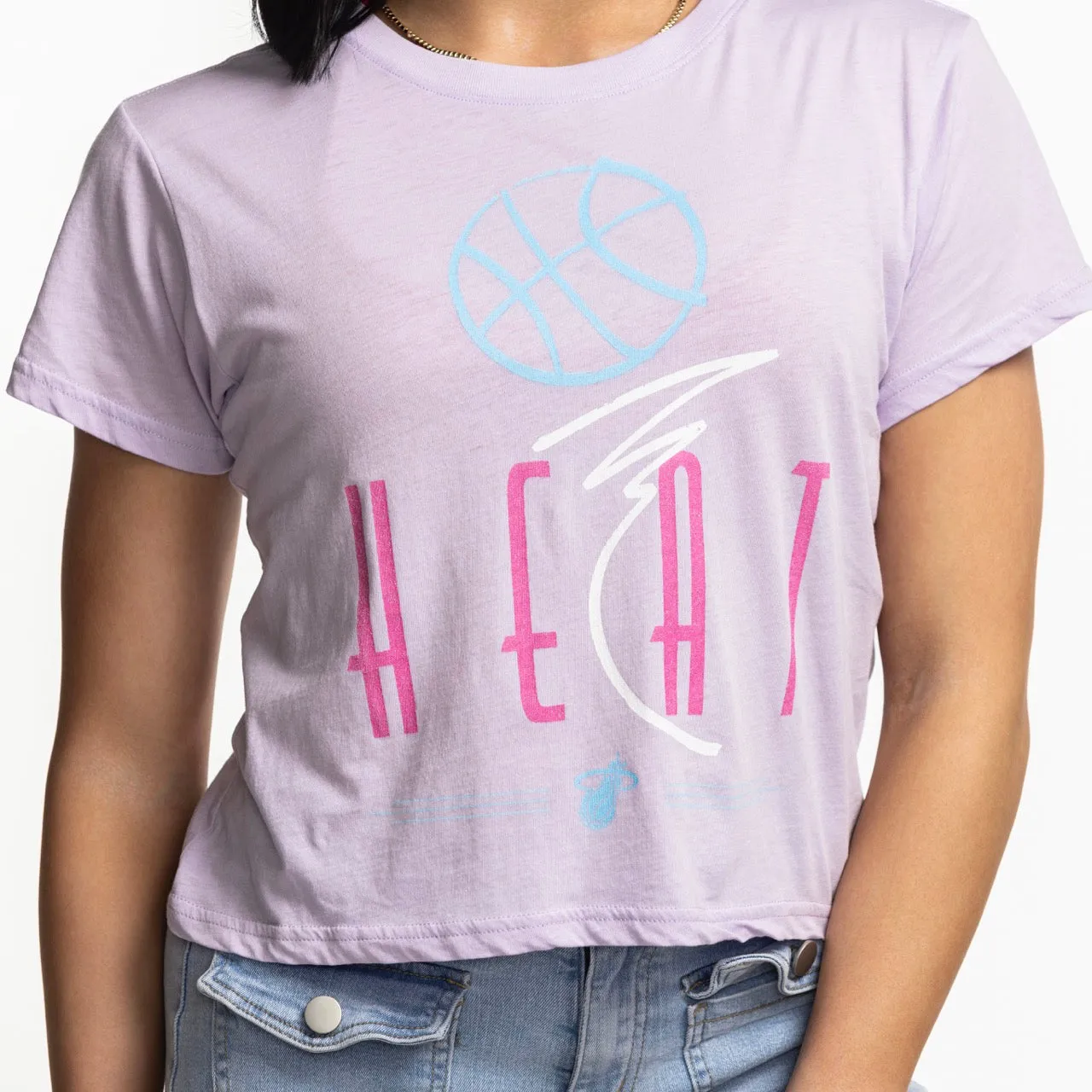 Court Culture Original Vice Nights "Deco" Women's Tee sold by Miami Heat Store product image thumbnail 2